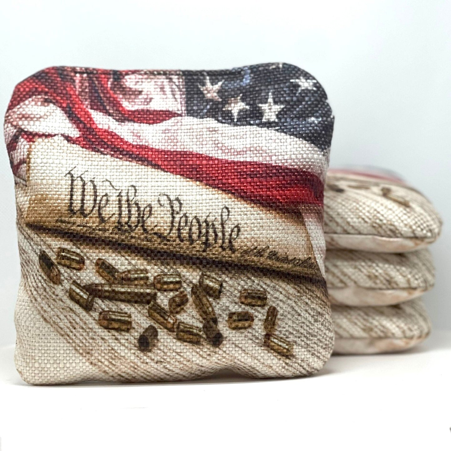 Stick 'n Slick Bags: We The People Bald Eagle Flag