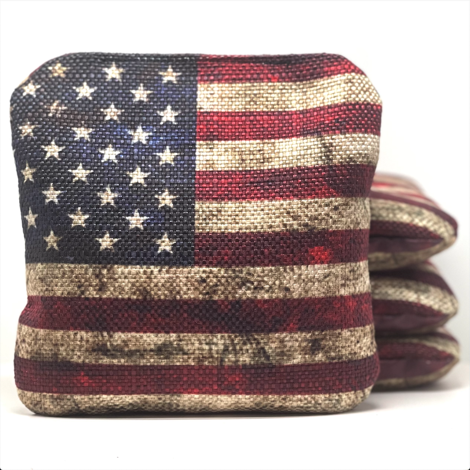 Stick 'n Slick Bags: Distressed American Flag