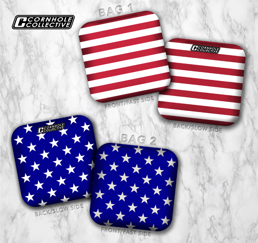 Stick 'n Slick Bags: "Stars & Bars" American Flag